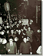 安保改定阻止堤燈デモ（1960年2月）